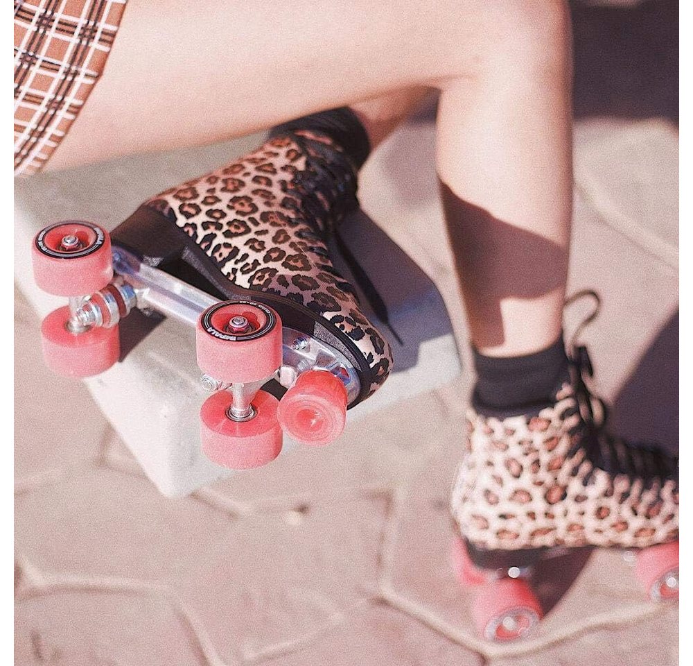 Impala Rollschuhe IMPALA QUAD SKATE Rollschuh leopard – Bild 5 von 5