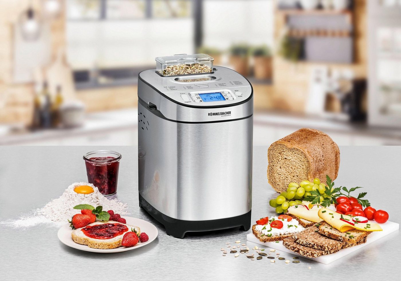 Rommelsbacher Brotbackautomat BA 550, 13 Programme, 550 W – Bild 2 von 5