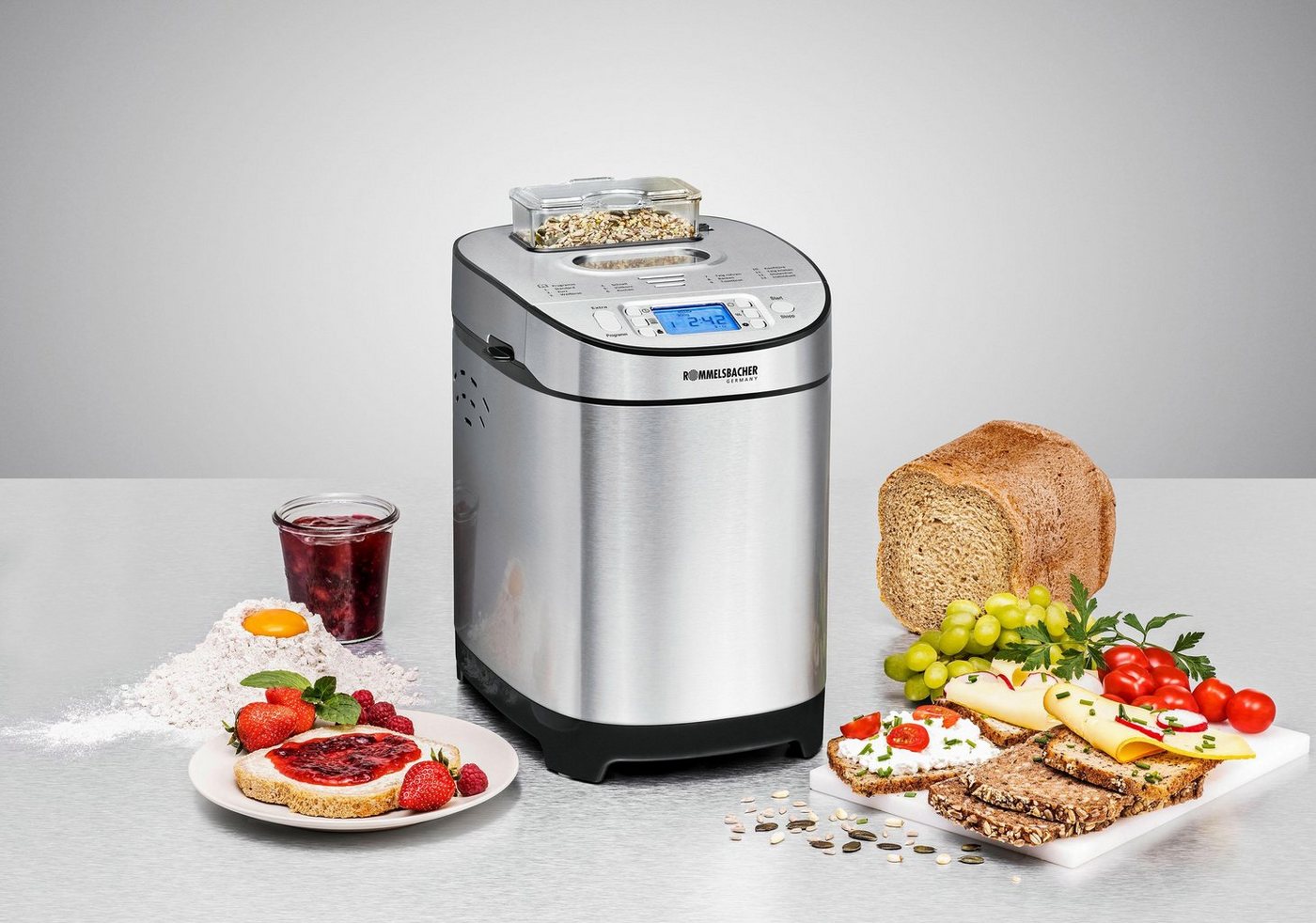 Rommelsbacher Brotbackautomat BA 550, 13 Programme, 550 W – Bild 4 von 5