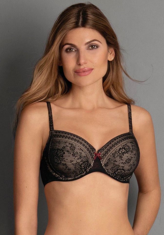 Rosa Faia Bügel-BH Fleur florale Spitze, weich, feminin, verstellbare Träger, mit Bügel – Bild 5 von 5