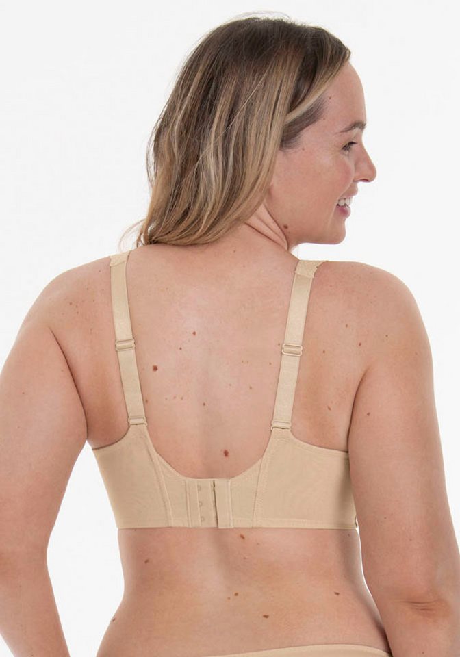 Rosa Faia Bügel-BH Selma Full Cup, vierteiliges Cup, verstellbare Träger, mit Bügel, mit Spitze – Bild 4 von 5