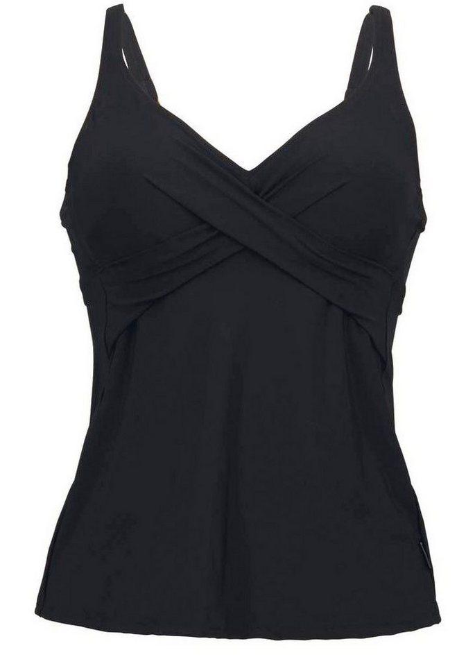 Rosa Faia Bügel-Tankini-Top Maily, integrierte Bügel, verstellbare Träger, Wickellook, V-Ausschnitt – Bild 2 von 5