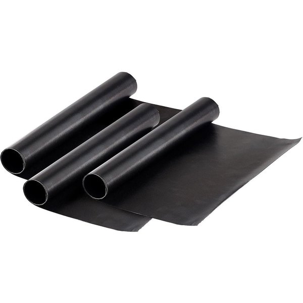 Rosenstein & Söhne Grillschale 3x Dauer-BBQ-Grillmatte Antihaft-Bratfolie aus Glasfaser Grillfolie
