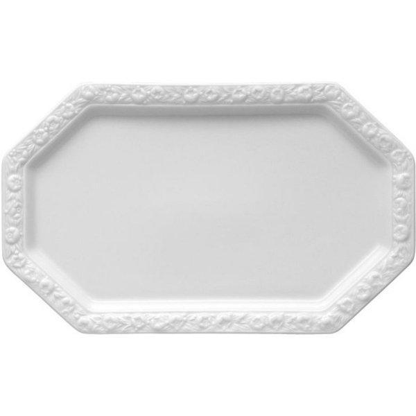 Rosenthal Tablett Maria Weiss Milch-/Zucker-Tablett, Porzellan, Platten