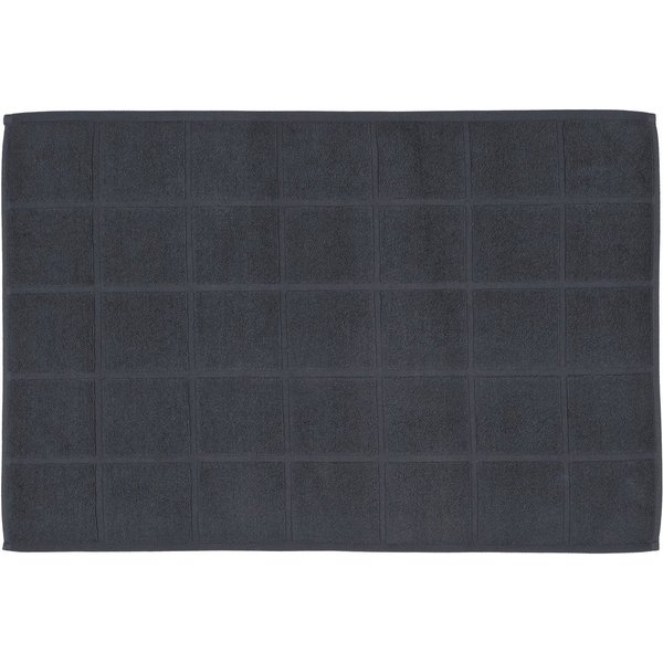 ROSS Duschmatte Duschvorleger, Höhe 10 mm, schnell trocknend, beidseitig nutzbar, fußbodenheizungsgeeignet, Baumwolle, rechteckig, besonders weich, Badezimmerte