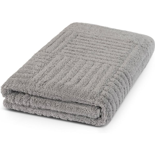 ROSS Duschtuch CARRE, Frottier (Packung, 1-St), 100% Baumwolle, Rippenstruktur, große Farbauswahl