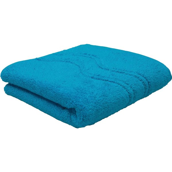 ROSS Duschtuch Cashmere feeling, Frottier (1-St), 100% Baumwolle, mit Wellen-Bordüre, große Farbauswahl