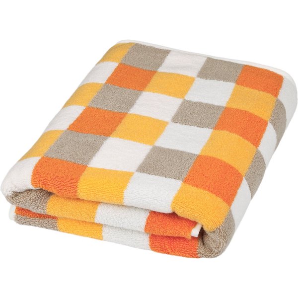 ROSS Duschtuch Würfelfond, Frottier (Set, 1-St), 100% Baumwolle