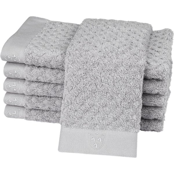 ROSS Gästehandtücher Harmony, Frottier (Packung, 6-St), 100 % Baumwolle, Hoch Tief Struktur, viele Farben