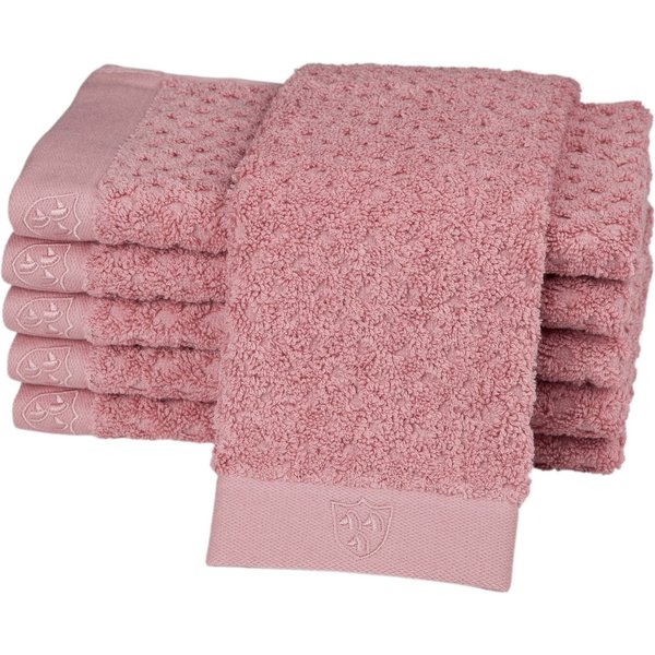 ROSS Gästehandtücher Harmony, Frottier (Packung, 6-St), 100 % Baumwolle, Hoch Tief Struktur, viele Farben