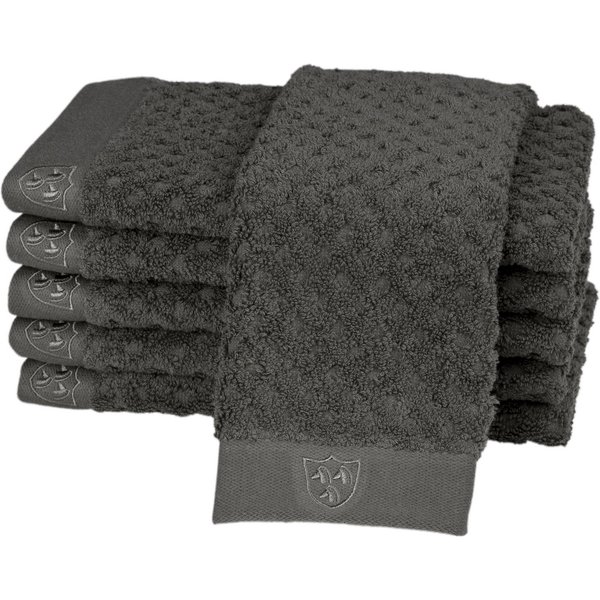 ROSS Gästehandtücher Harmony, Frottier (Packung, 6-St), 100 % Baumwolle, Hoch Tief Struktur, viele Farben