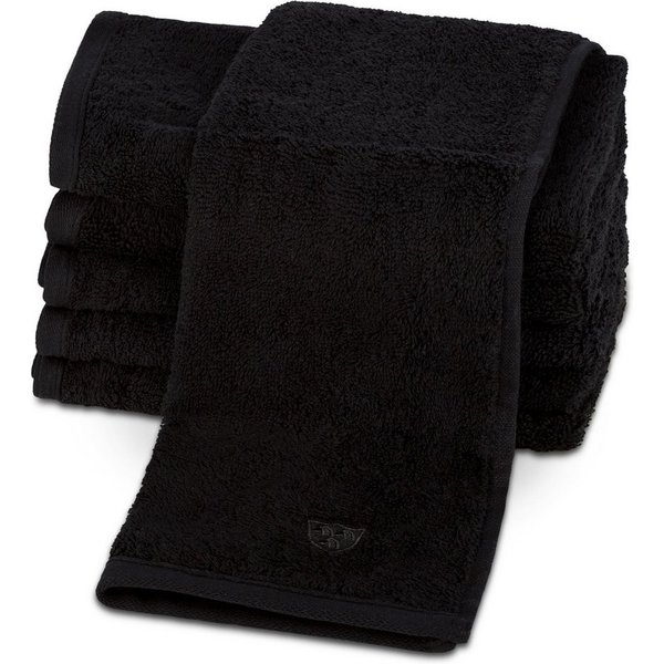 ROSS Gästehandtücher Vita 4004, Frottier (6-St), Bestickung ROSS-Emblem
