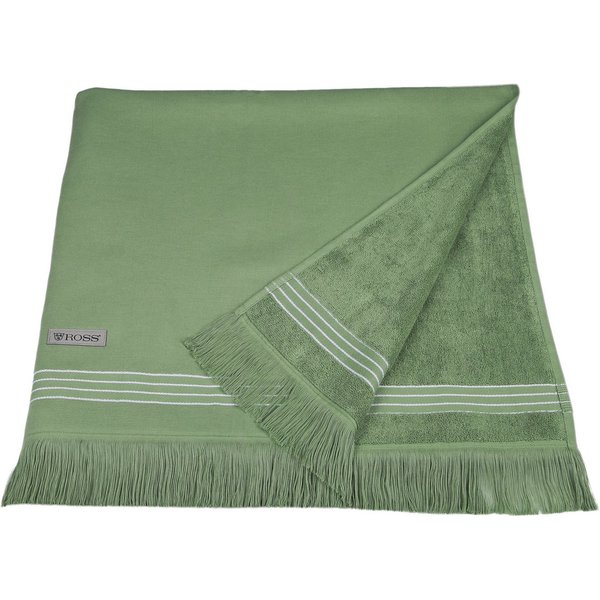 ROSS Hamamtuch Hamam, Hamam Frottier (Packung, 1-St), idealer Begleiter für Strand, Sauna oder Wellnessbereich