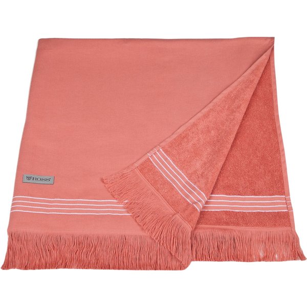 ROSS Hamamtuch Hamam, Hamam Frottier (Packung, 1-St), idealer Begleiter für Strand, Sauna oder Wellnessbereich