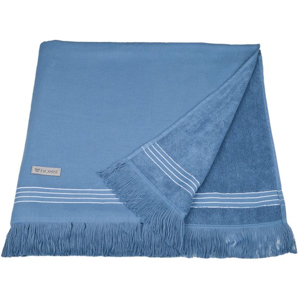 ROSS Hamamtuch Hamam, Hamam Frottier (Packung, 1-St), idealer Begleiter für Strand, Sauna oder Wellnessbereich
