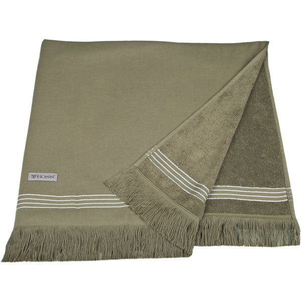 ROSS Hamamtuch Hamam, Hamam Frottier (Packung, 1-St), idealer Begleiter für Strand, Sauna oder Wellnessbereich