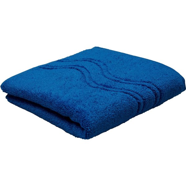 ROSS Handtuch Cashmere feeling, Frottier (Packung, 2-St), 100% Baumwolle, mit Wellen-Bordüre, große Farbauswahl