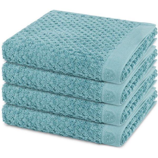 ROSS Handtuch Set Harmony, Walkfrottee (Spar-Set, 4-St), 4 X Handtuch im Set - Baumwolle - Saugstark