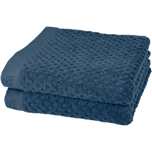 ROSS Handtücher Harmony, Frottier (Packung, 2-St), 100 % Baumwolle, Hoch Tief Struktur, viele Farben