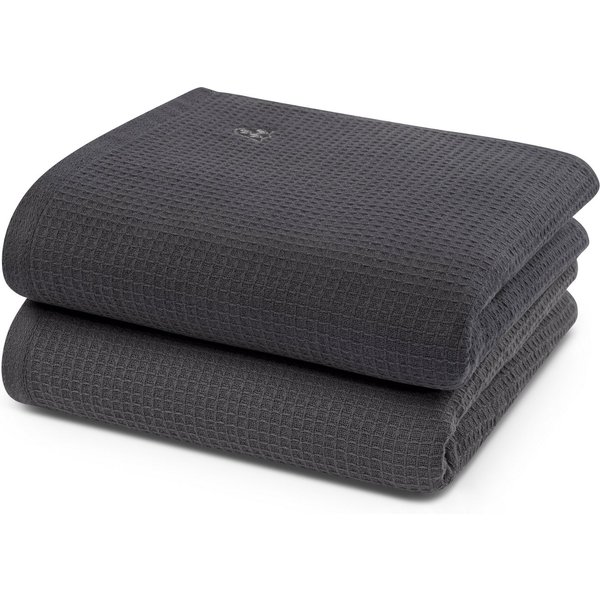 ROSS Handtücher Waffelpique, Frottier (Packung, 2-St), 100% Baumwolle