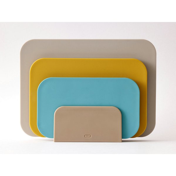 ROSTI Schneidebrett Choptima Schneidebrett beach Set3, Kunststoff, (Schneidebretter)