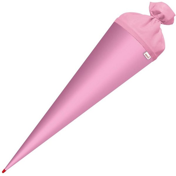 Roth Schultüte Basteltüte rosa, Basteltüte/70 cm rund rosa, Roth-Spitze, Zuckertüte