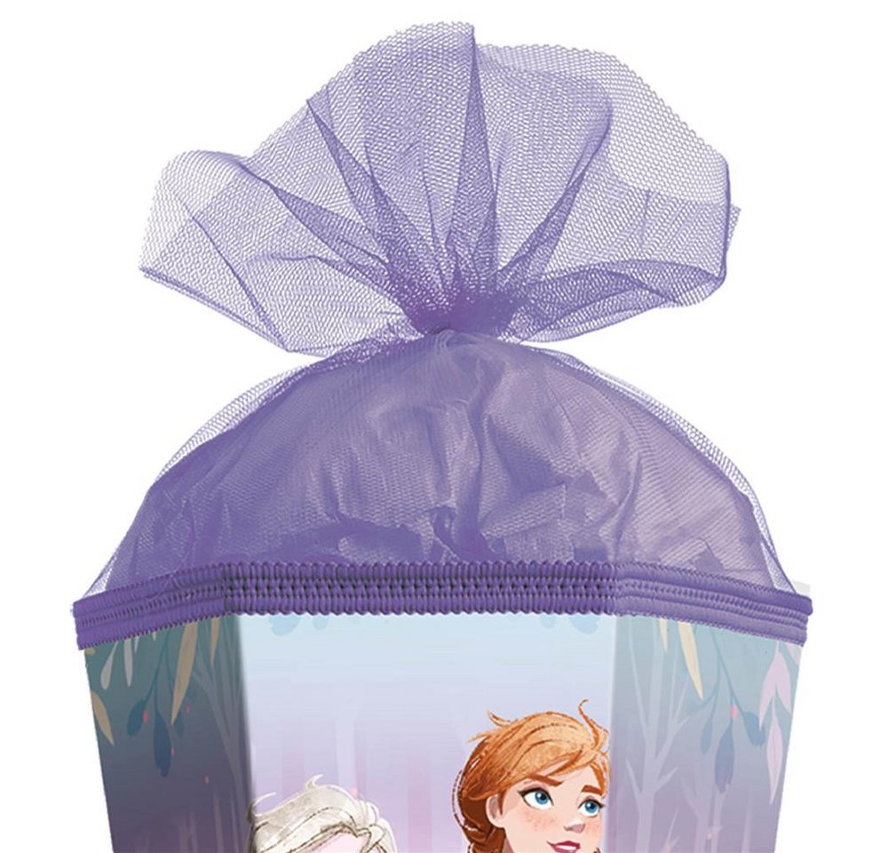 Roth Schultüte Disney Frozen, 85 cm, eckig, Tüllverschluss, Roth-Spitze – Bild 4 von 5
