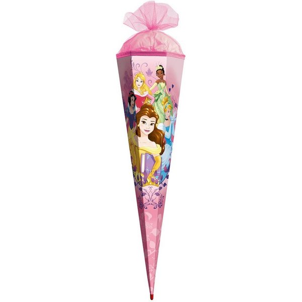 Roth Schultüte DISNEY PRINCESS Rosa, Zuckertüte 85cm (zum Schulanfang / Einschulung)