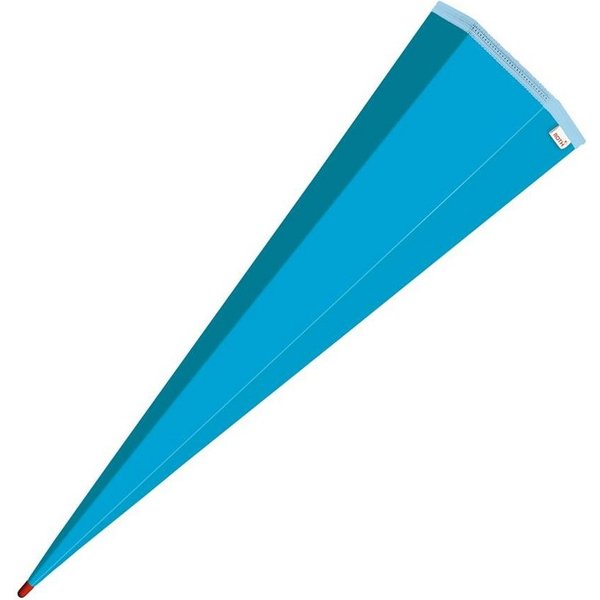 Roth Schultüte Rohling, 85 cm, eckig, ohne Verschluss, Zuckertüte zum Basteln