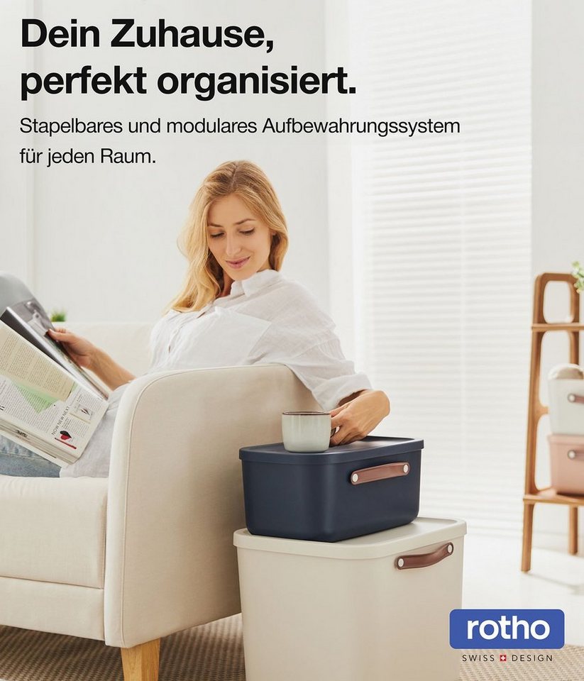 ROTHO Aufbewahrungsbox (3er-Set, 3er-Set) – Bild 2 von 5