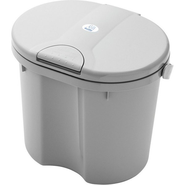 Rotho Babydesign Windeleimer Geruchsdichter Windelbehälter mit Deckel – 10L, hygienisch