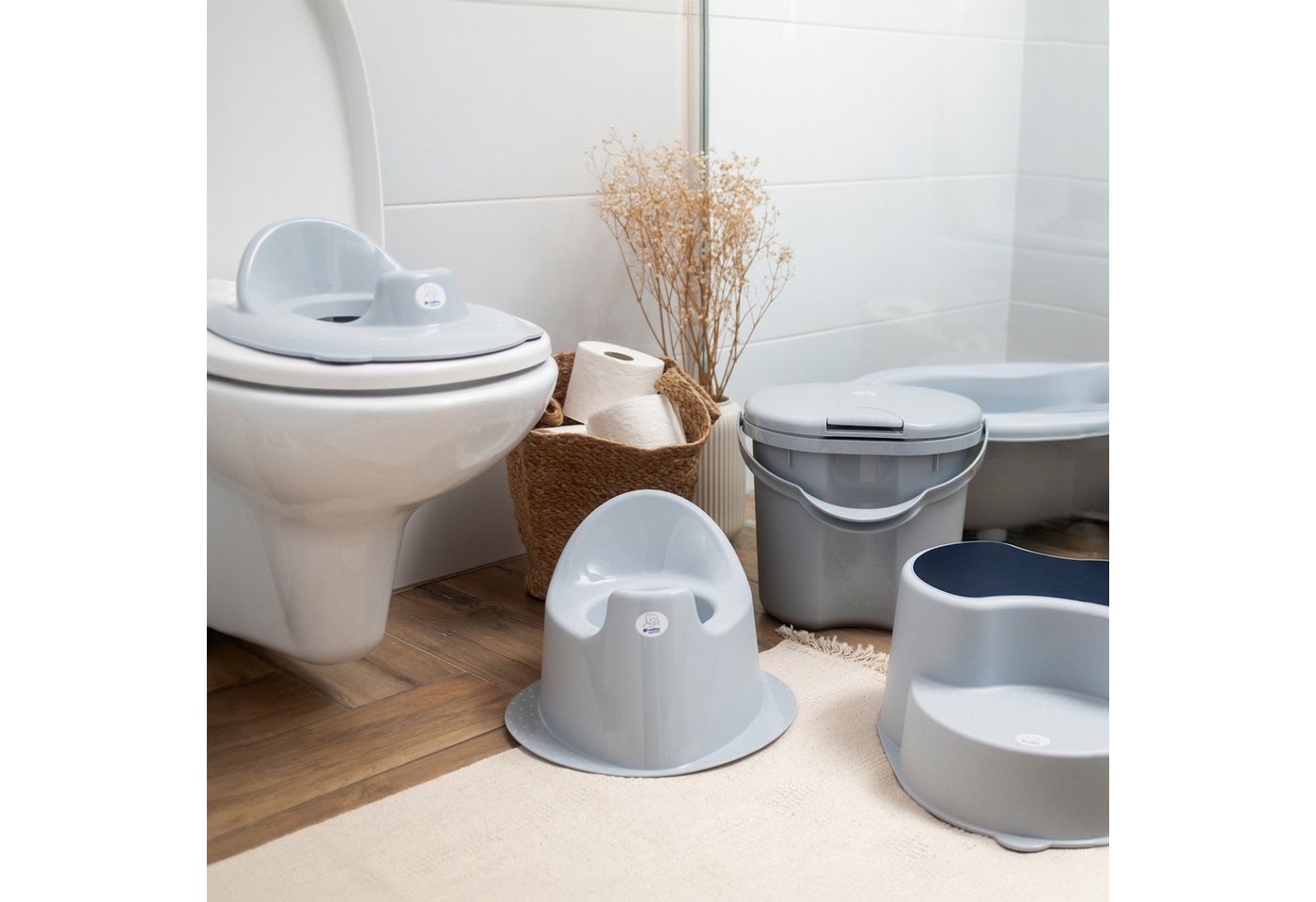 Rotho Babydesign Windeleimer Geruchsdichter Windelbehälter mit Deckel – 10L, hygienisch – Bild 2 von 5