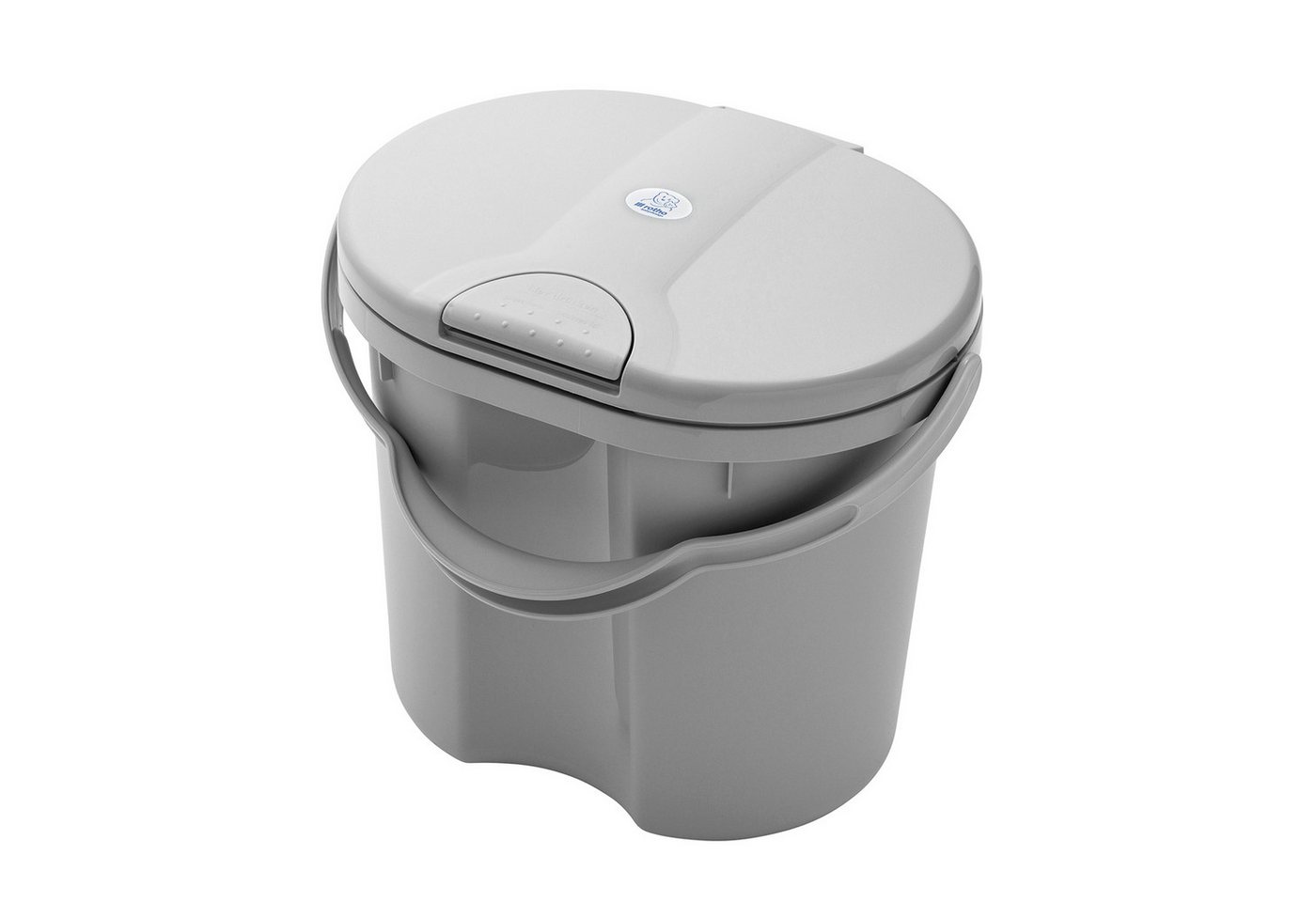 Rotho Babydesign Windeleimer Geruchsdichter Windelbehälter mit Deckel – 10L, hygienisch – Bild 3 von 5