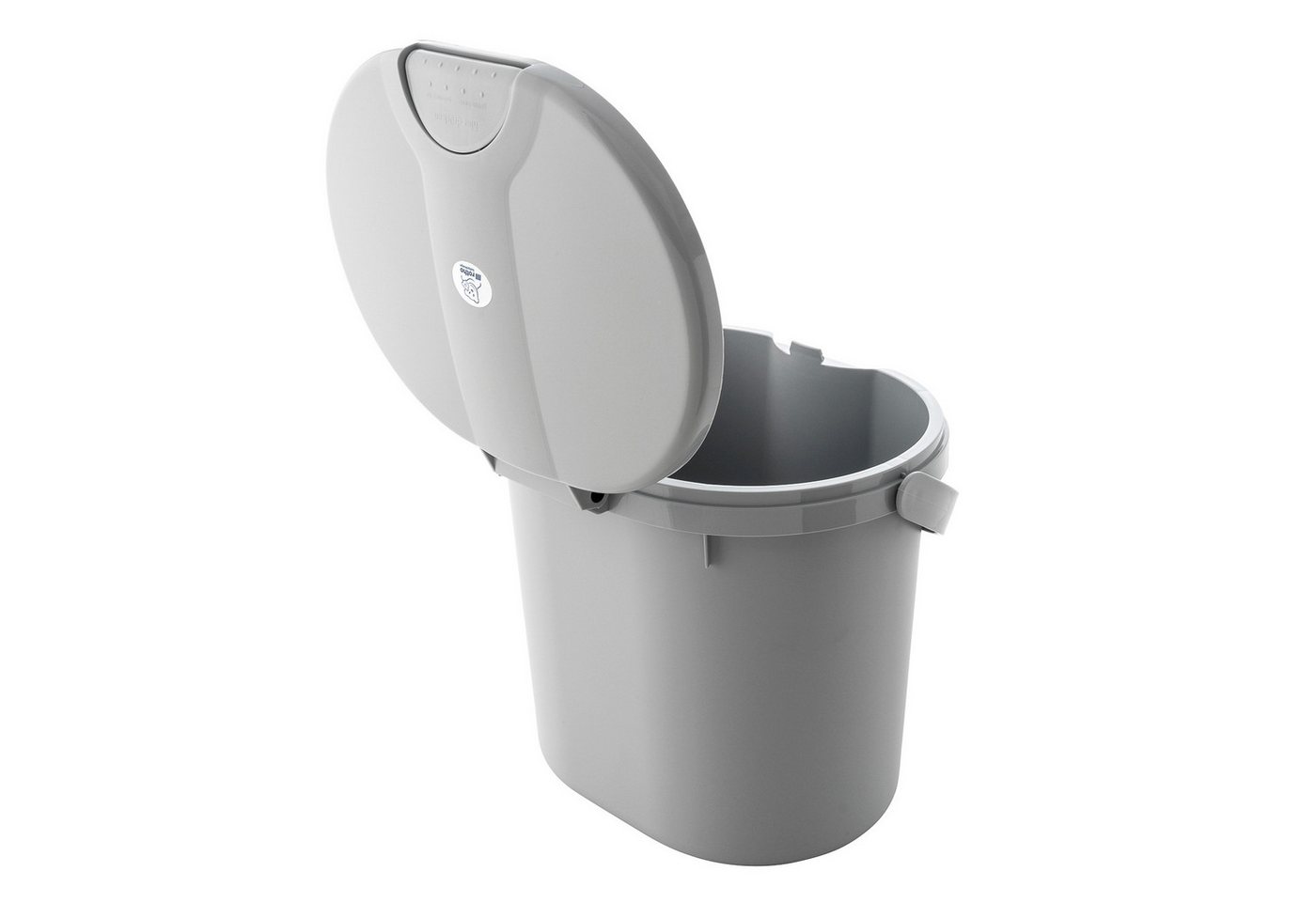Rotho Babydesign Windeleimer Geruchsdichter Windelbehälter mit Deckel – 10L, hygienisch – Bild 4 von 5