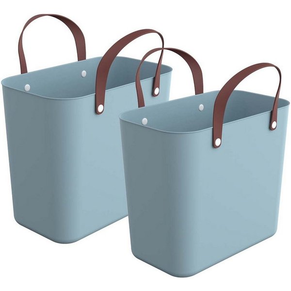 ROTHO Einkaufskorb Albula 2er-Set Einkaufskörbe Taschen 25l, 25 l