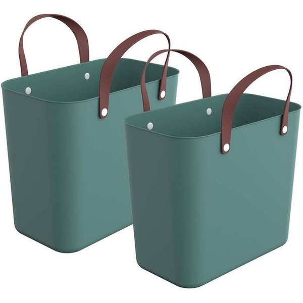 ROTHO Einkaufskorb Albula 2er-Set Einkaufskörbe Taschen 25l, 25 l