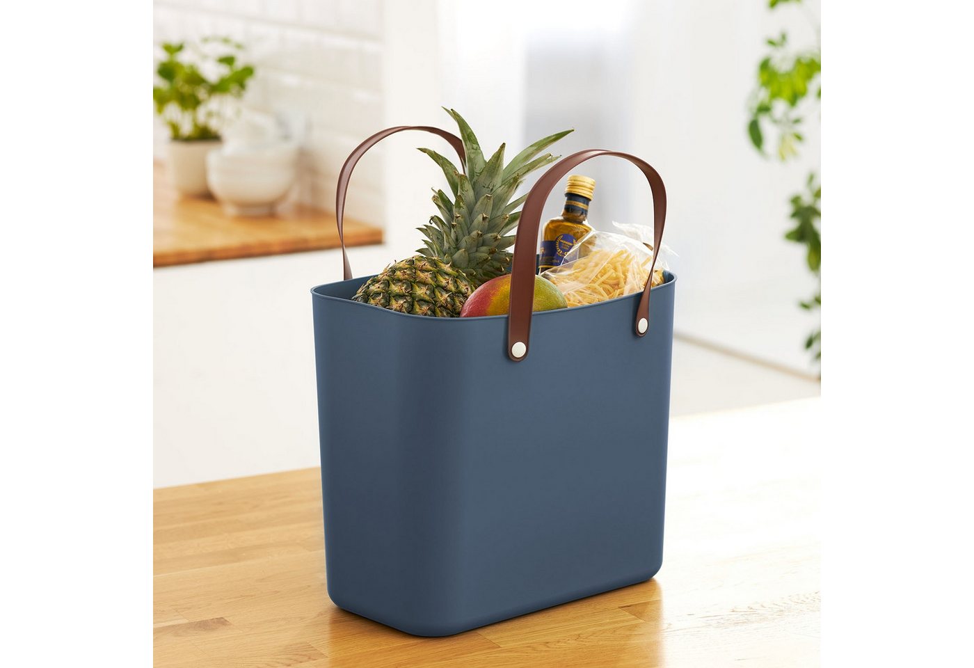 ROTHO Einkaufskorb Albula Einkaufskorb 25l, Kunststoff (PP recycelt), 25 l – Bild 5 von 5