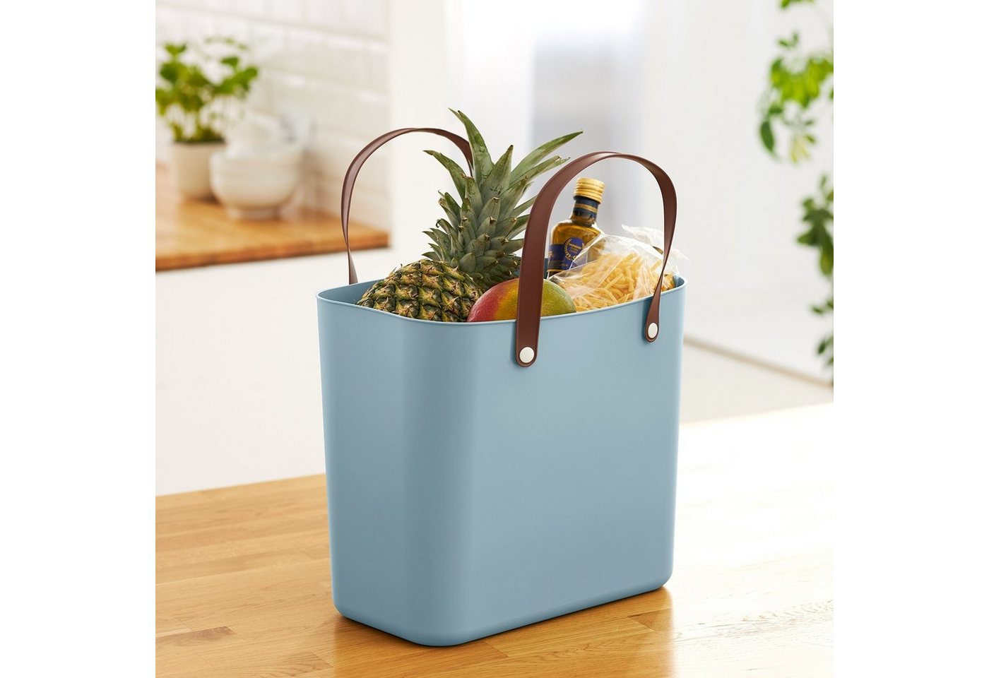 ROTHO Einkaufskorb Albula Einkaufskorb 25l, Kunststoff (PP recycelt), 25 l – Bild 5 von 5