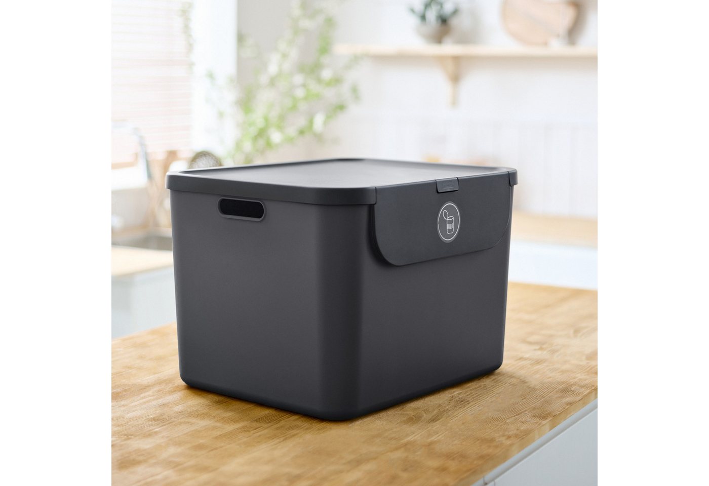 ROTHO Mülltrennsystem, Behälter ideal für Mülltrennung & Recycling – Bild 4 von 5