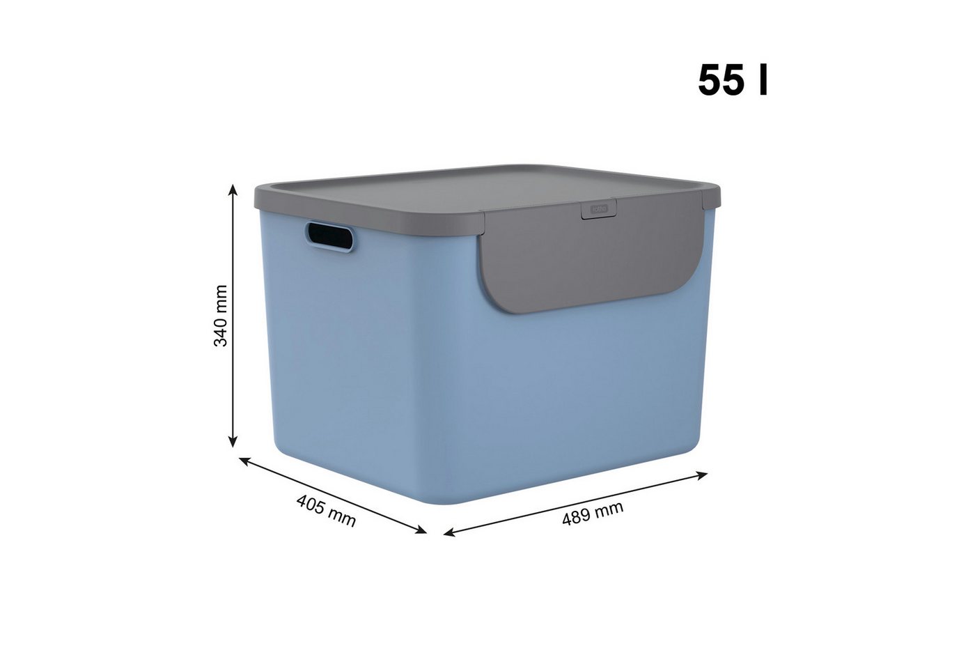 ROTHO Mülltrennsystem, Behälter ideal für Mülltrennung & Recycling – Bild 4 von 5