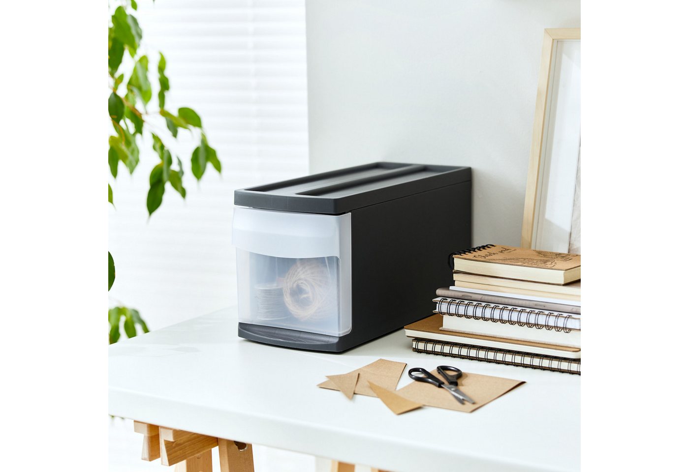ROTHO Schubladenbox Systemix Schubladenbox mit 7l Schub, Kunststoff (PP) – Bild 2 von 5