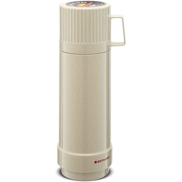 ROTPUNKT Isolierflasche Thermoflasche JESPER I 0,5 Liter Glaseinsatz I premium I 24 Std warm, BPA-Frei