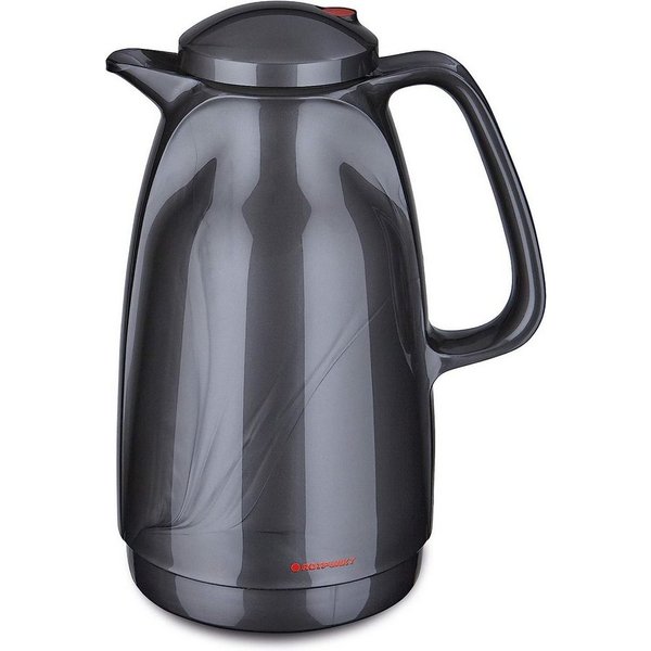 ROTPUNKT Isolierkanne 1,5 Liter Glaseinsatz I hochwertig I langlebig I 24 Std heiß, 1.5 l, (Kaffeekanne I Teekanne), Glaskolben aus doppelwandigem Rosalin-Glas
