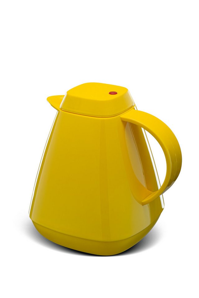 ROTPUNKT Isolierkanne 1,0 Liter 650 Glaseinsatz I hochwertig I Thermokanne I 24 Std heiß, (Kaffeekanne I Teekanne), robust und auslaufsicher – Bild 3 von 3