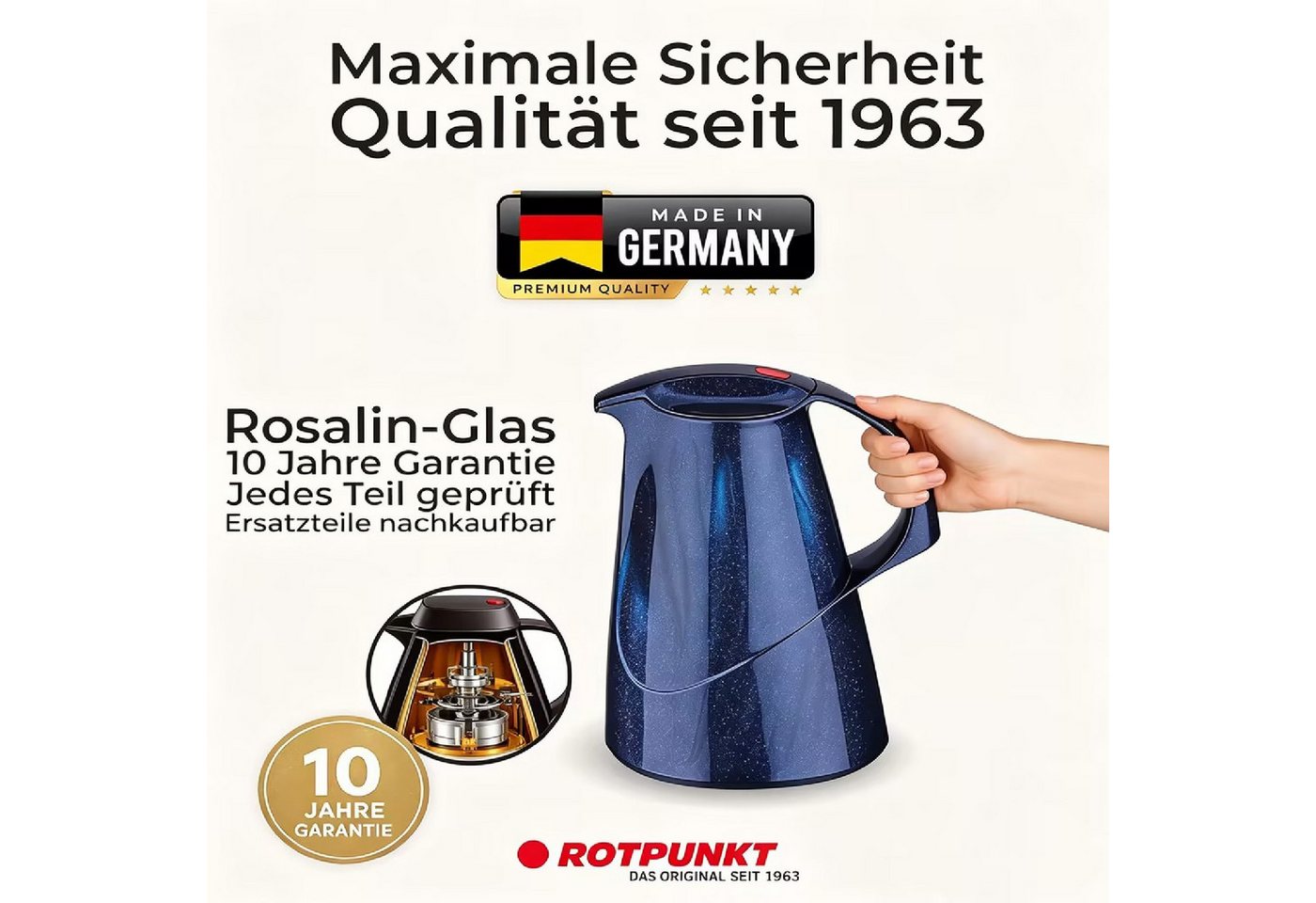 ROTPUNKT Isolierkanne Stephanie 260, 1 l – Bild 5 von 5