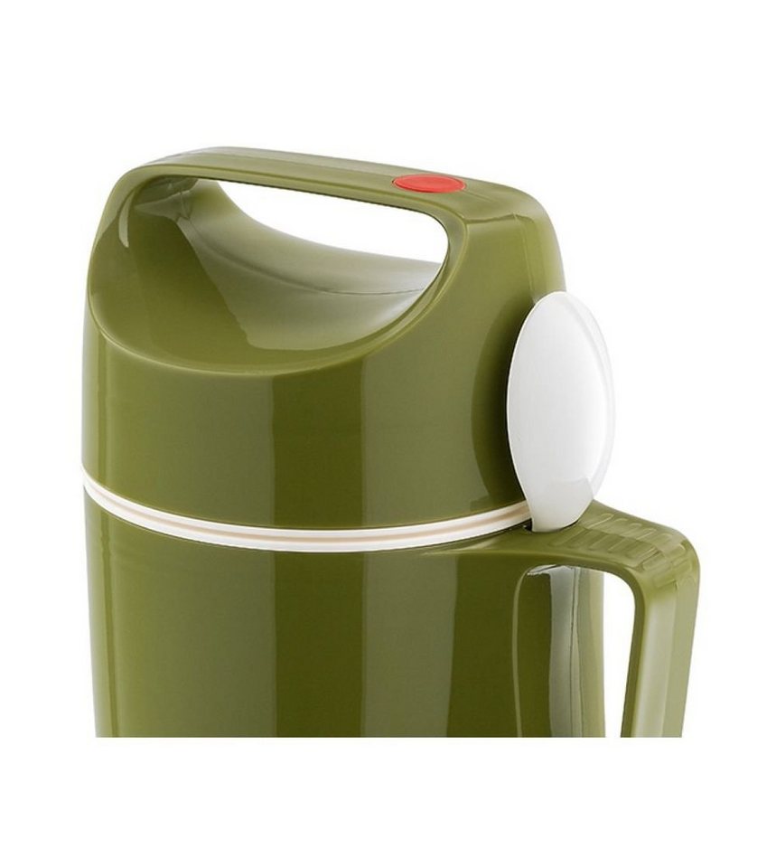 ROTPUNKT Thermobehälter 0,85 ml Speisegefäß I langanhaltender Geschmack I hochwertig, (olive), hochwertiger Glaseinsatz, bruchsicher – Bild 3 von 5
