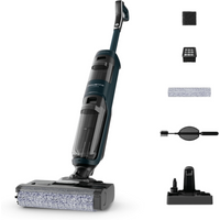 Rowenta 2in1 Akku-Bodenreiniger "X-Clean 2", Wischen & Saugen, schwarz/blau