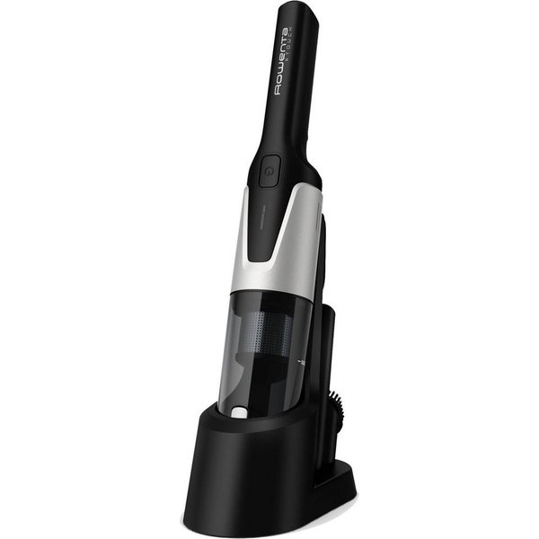 Rowenta Akku-Handstaubsauger X-Touch, kabellos, inkl. kleiner Bürste und Fugendüse, leicht, 80 W, beutellos, 0,6, kg, Digitalmotor, Lade- und Aufbewahrungsstati