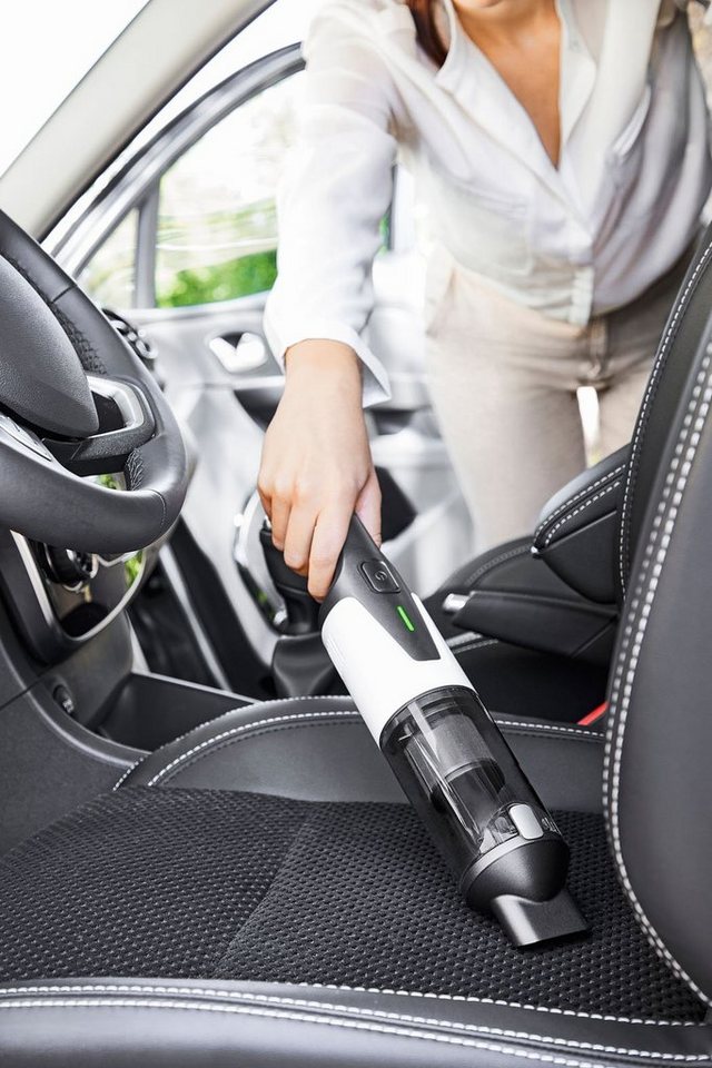 Rowenta Akku-Handstaubsauger X-Touch, kabellos, inkl. kleiner Bürste und Fugendüse, leicht, 80 W, beutellos, 0,6, kg, Digitalmotor, Lade- und Aufbewahrungsstati – Bild 5 von 5