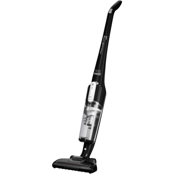 Rowenta Akku-Stielstaubsauger Air Force Light, kabellos, LED- Düse, beutellos Bodenstaubsauger, beutellos, 14,4 Volt Lithiumionen- Akku, leichtes und kompaktes 